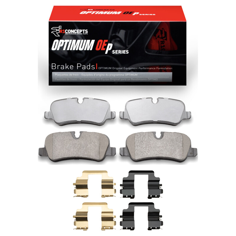 Land Rover Range Rover Sport Brake Pads - Rear - R1 Concepts - EURO Ceramic Pads - `10-`13